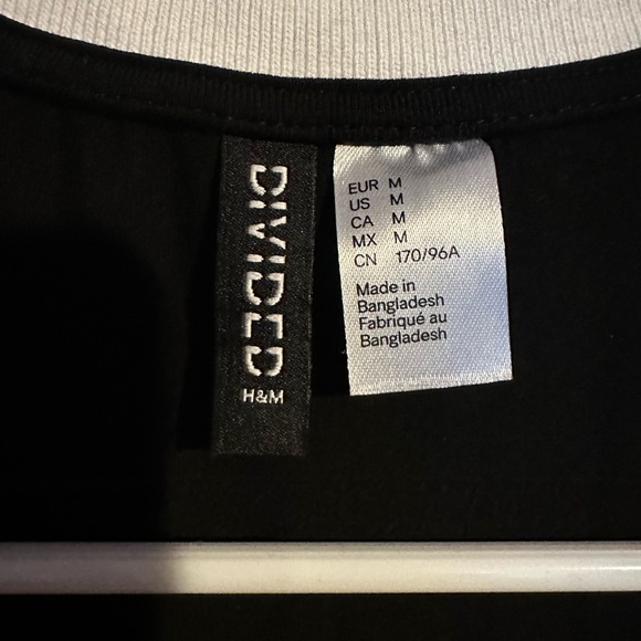 NWOT H&M V-Neck Collared Dress - Picture 4 of 4